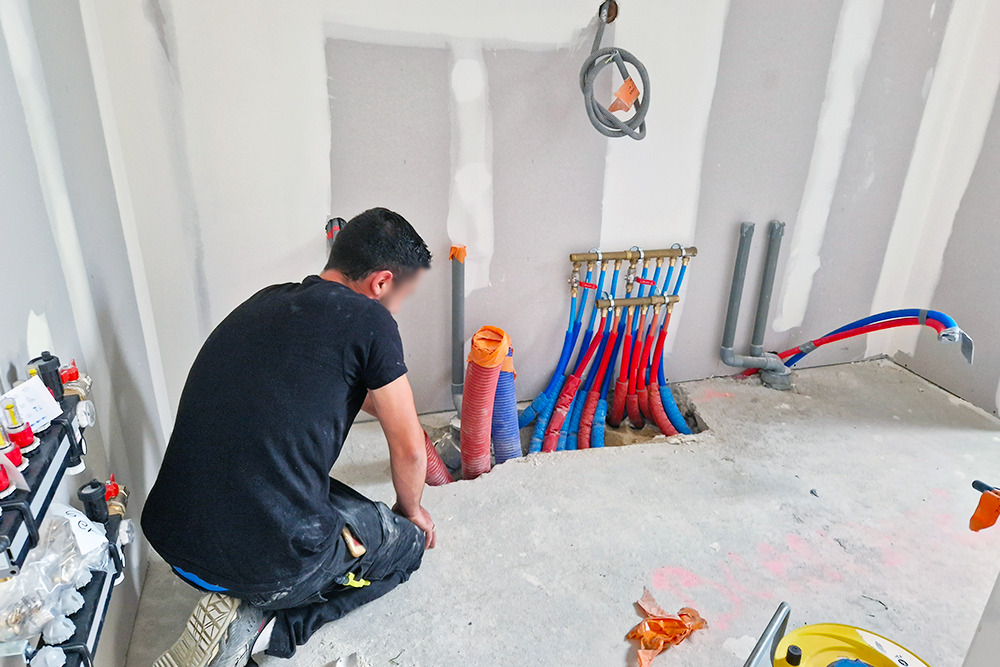 Plomberie réalisée par Fouqueron